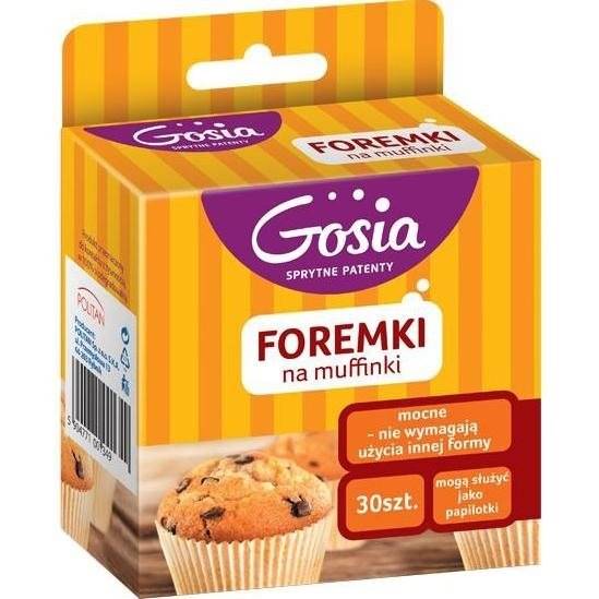 FOREMKI NA MUFFINKI papierowe - 30szt GOSIA 3184