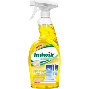 LUDWIK do szyb i glazury 600ml LEMON + alkohol/10/