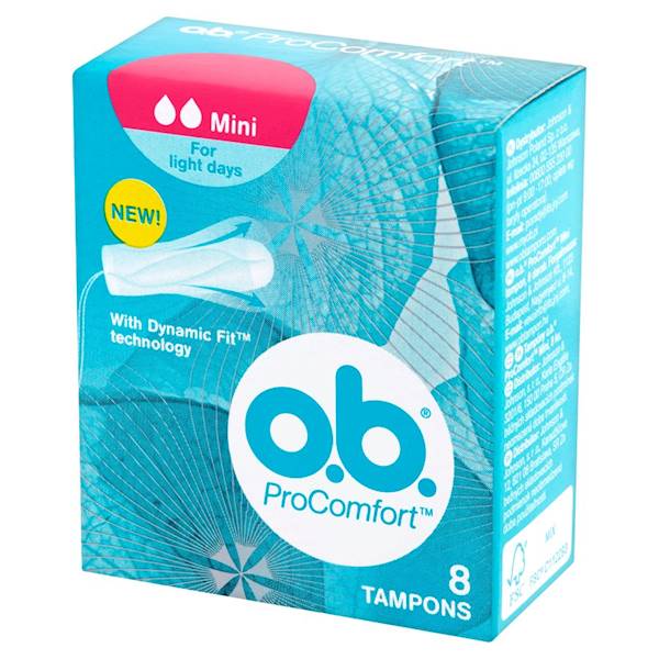 TAMPONY OB - MINI 8szt