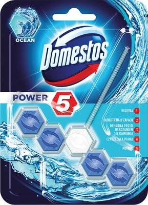 DOMESTOS POWER 5 zawieszka WC OCEAN 55g