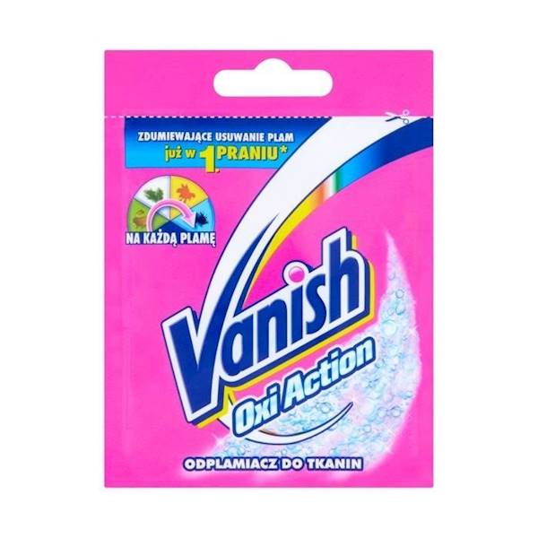 VANISH OXI ACTION 30g PINK odplamiacz saszetka