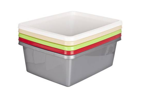 MISKA prostokątna MAŁA 8L BENTOM 036/2100