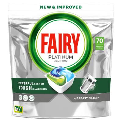 FAIRY PLATINUM 70szt AllinOne kapsułki do zmywarki