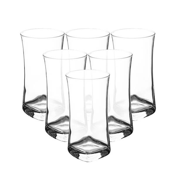 KPL SZKLANEK 360ml 6szt GEO wysokie