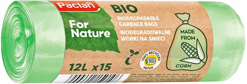 WORKI 12L 15szt  FOR NATURE biodegradowalne /32/
