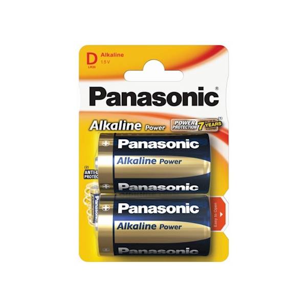 BATERIA LR20 op.2szt alkal. PANASONIC