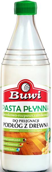 BUWI PASTA PŁYNNA 440ml do podłóg drew. woskowa