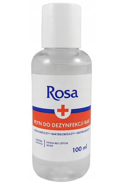 ROSA płyn żel do dezynfekcji rąk 100ml