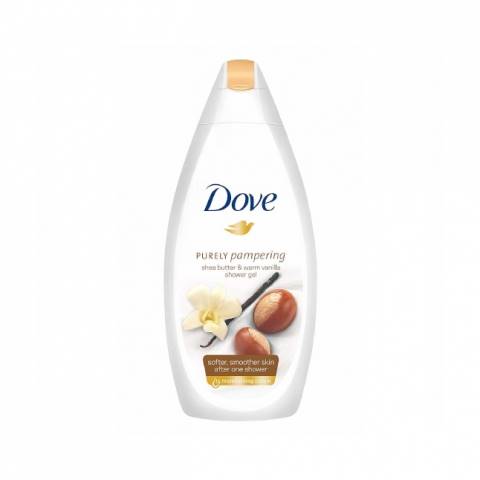 DOVE płyn do kąpieli 700ml SHEA i WANILIA