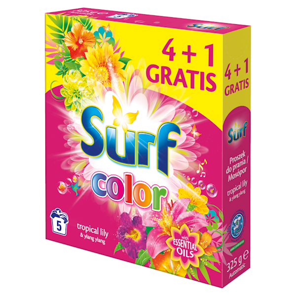 SURF proszek 325g COLOR 5-P Tropical Lily