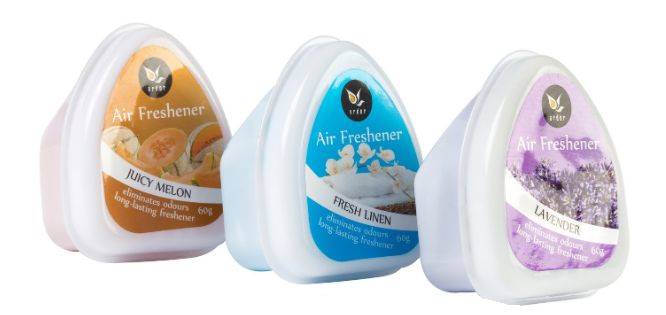 ARDOR 3 ODŚWIEŻACZE ŻEL MINI 3x60g 
