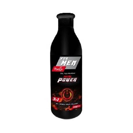 POEZJA power żel pod prysznic męski 500ml /12/