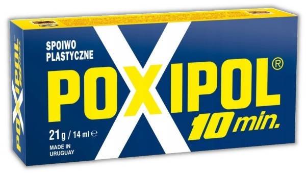 POXIPOL klej szary 21g/14ml -1szt niebieski