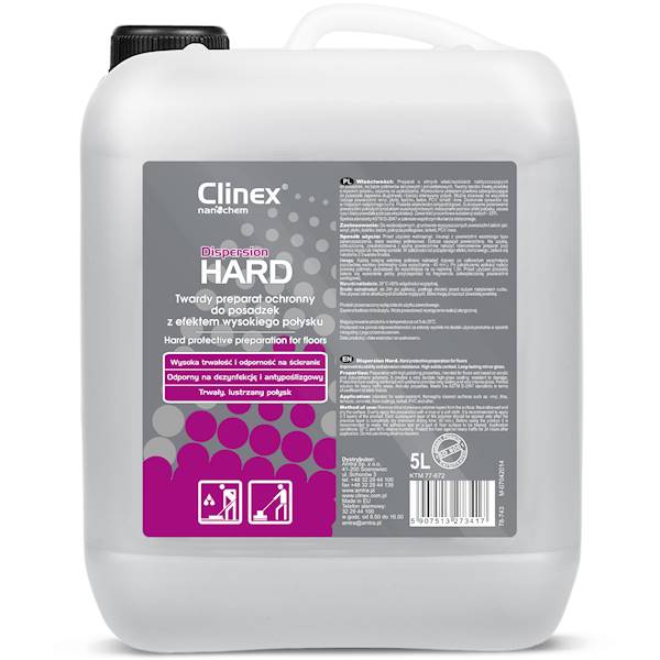 CLINEX Dispersion Hard 5L powłoka zabezpieczająca