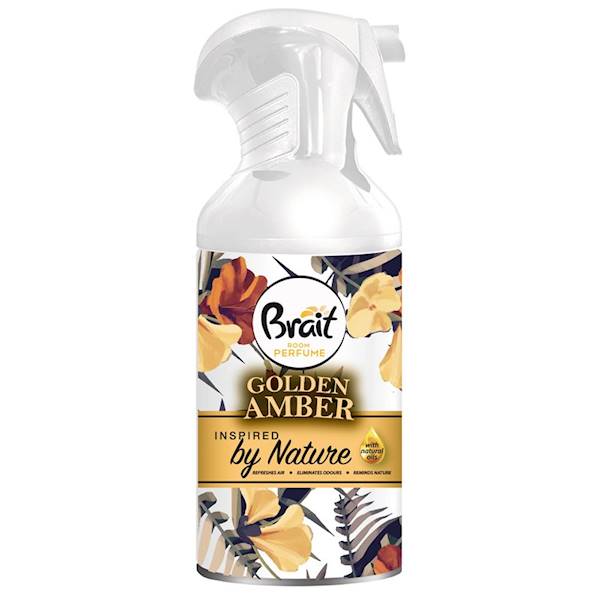 BRAIT odświeżacz 250ml GOLDEN AMBER spray