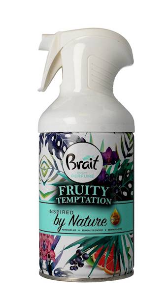 BRAIT odświeżacz 250ml FRUITY TEMPTATION spray