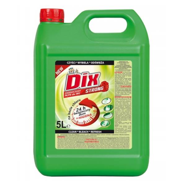 DIX STRONG 5L płyn czysz. dezynf.VAT 8