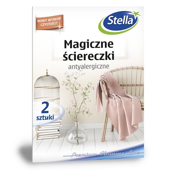 ŚCIERECZKI MAGICZNE - 2szt - antyalergiczne STELLA