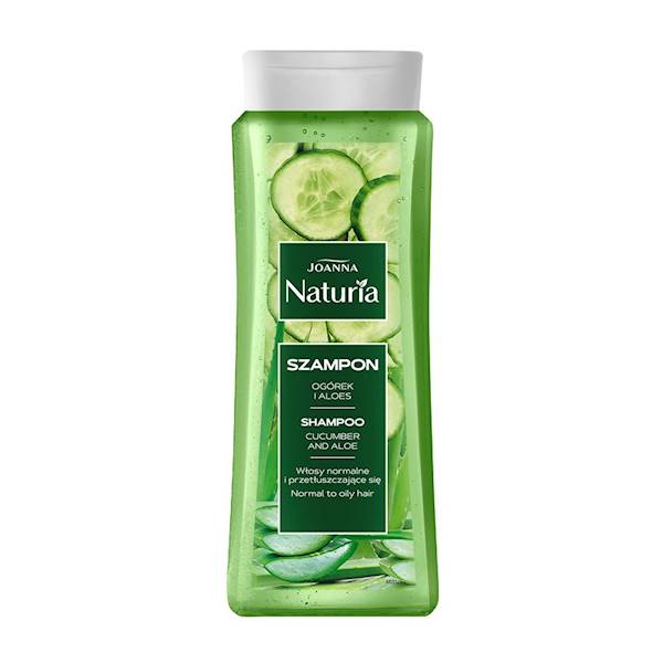 JOANNA Naturia szampon 500ml Ogórek i Aloes
