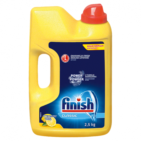 FINISH proszek do zmywarek 2,5kg LEMON