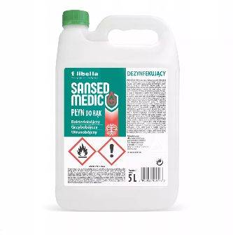 SANSED Medic 5L zapachowy płyn do dezynfekcji rąk