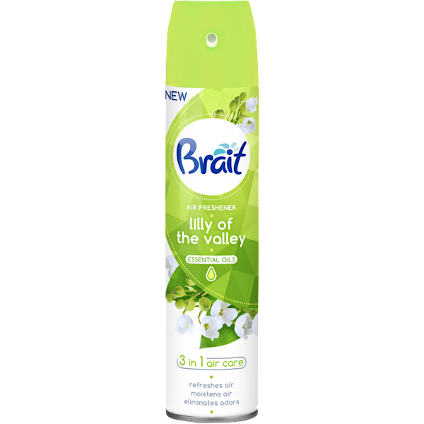 BRAIT odświeżacz 300ml LILY of the VALLEY spray