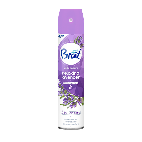 BRAIT odświeżacz 300ml RELAXING LAVENDER spray