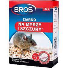 BROS MYSZY SZCZURY ZIARNO 140g 