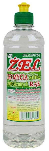 ŻEL do silnie zabrudzonych rąk 500g BHP