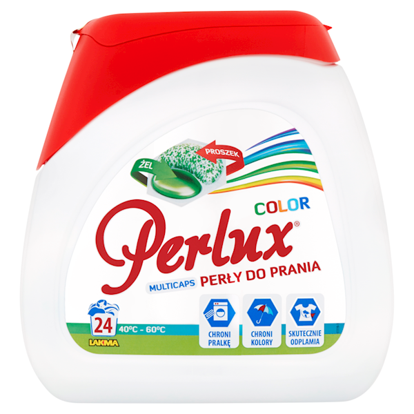 PERLUX kapsułki do prania 24szt COLOR