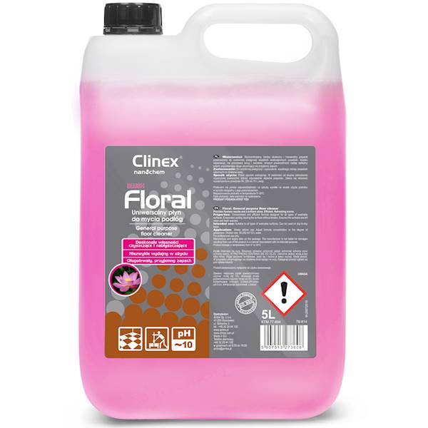 CLINEX FLORAL BLUSH 5L płyn do mycia podłóg KTM 77