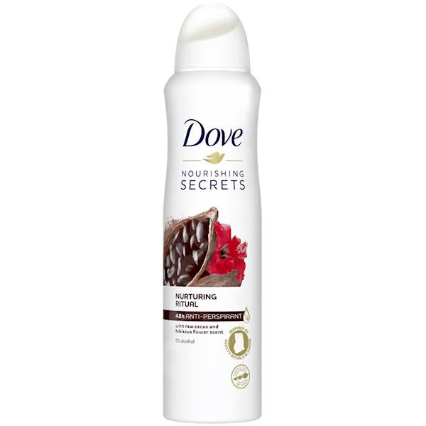 DOVE dezodorant 150ml CACAO & HIBISCUS