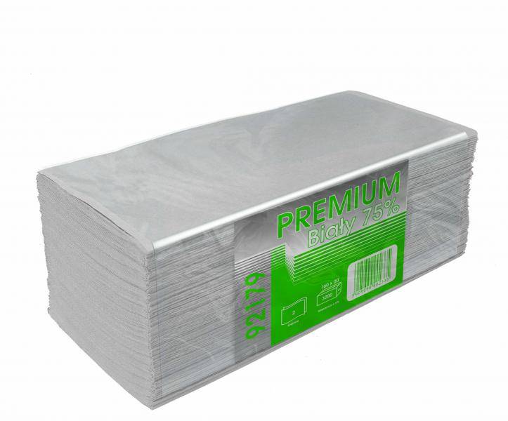 RĘCZNIK Z-Z 3200 BIELONY CLIRO 92179 makulatura