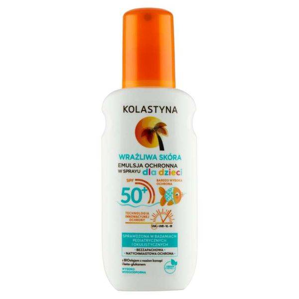 Kolastyna EMULSJA SPF50 DLA DZIECI 150ml spray