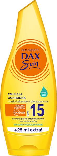 DAX SUN SPF15 emulsja do opalania 175ml
