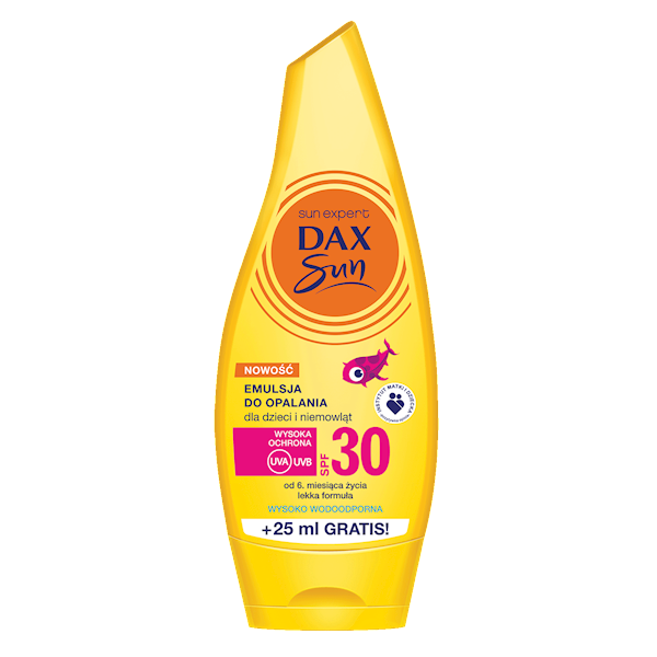 DAX SUN SPF30 DLA DZIECI emulsja do opalania 175ml