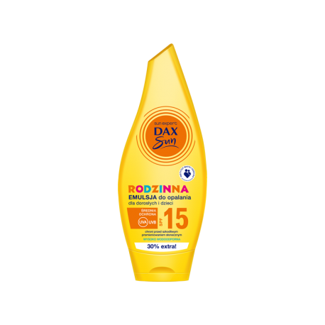 DAX SUN SPF15 RODZINNA emulsja do opalania 250ml