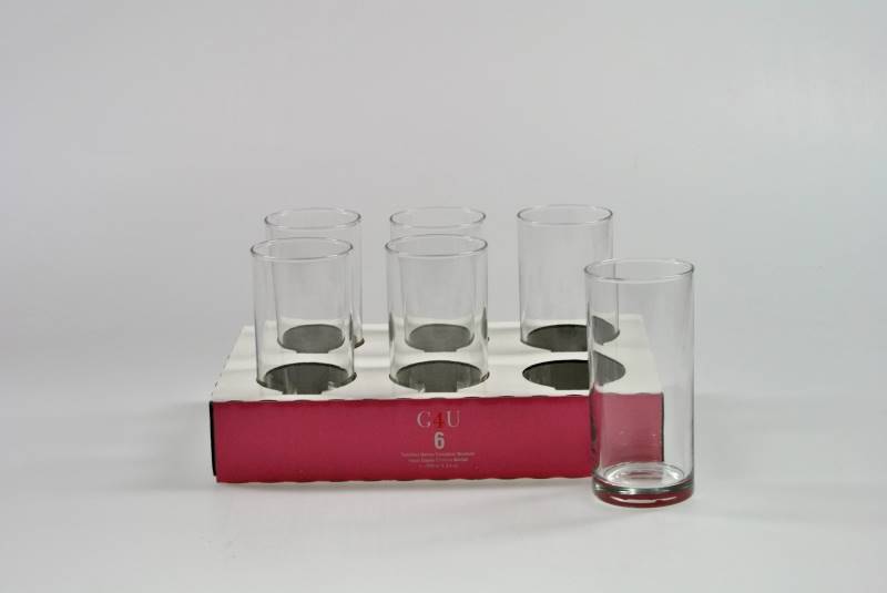 KPL SZKLANEK 290ml 6szt ESTELLA wysokie 86904