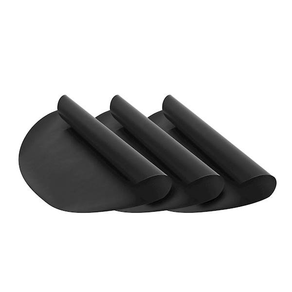 BBQ ZESTAW 3 MAT GRILLOWYCH fi 40cm okragłe
