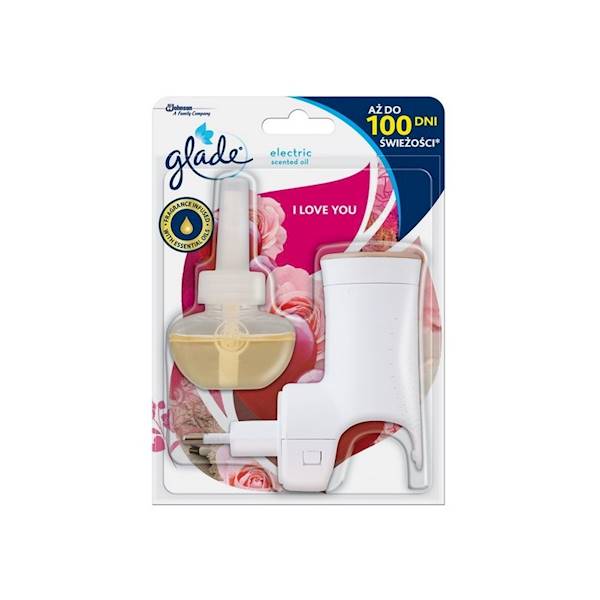 Glade ELECTRIC urządzen. + wklad I LOVE YOU