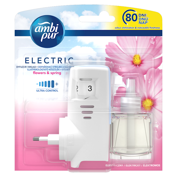 AMBI PUR ELECTRIC urządzenie + wkład 20ml FLOWERS
