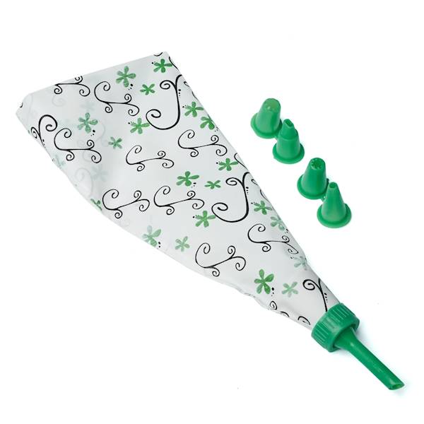 RĘKAW CUKIERNICZY foliowy z 5 końcówkami TD