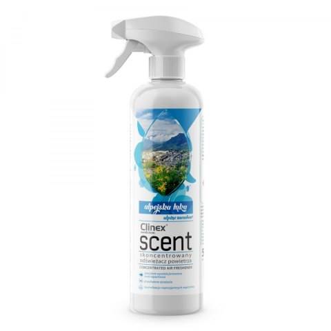 CLINEX SCENT 500ml odświeżacz ALPEJSKA ŁĄKA