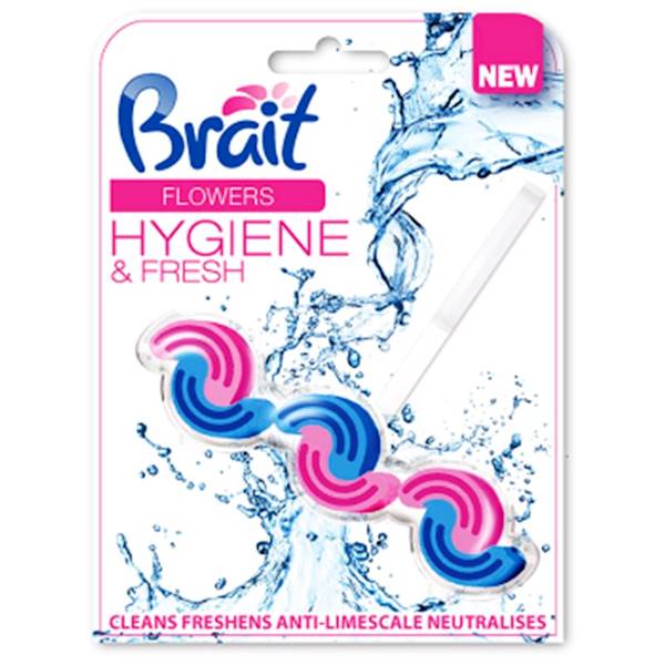 BRAIT zawieszka do WC 45g FLOWERS /32/