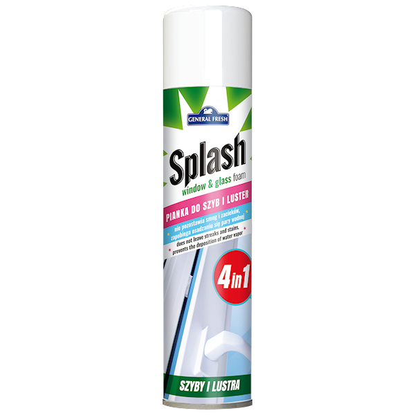 GENERAL SPLASH pianka DO SZYB i LUSTER 300ml spray