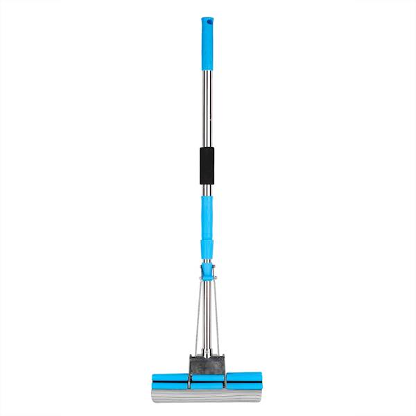 MOP MOX GĄBKOWY z wyciskaczem kij metal. 80-110cm