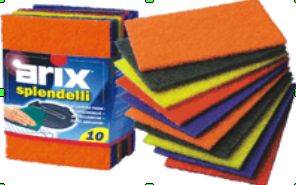 ARIX SPLENDELLI czyściki ścierne10szt T12203 15X10