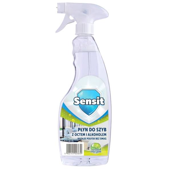 !!! SENSIT Płyn do mycia szyb limonka 500ml