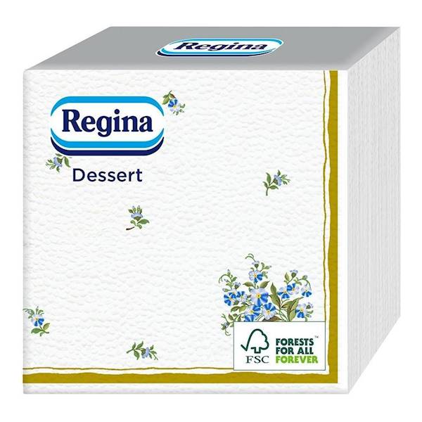 SERWETKI REGINA 25x25cm op.55szt 1w.dekor /12/