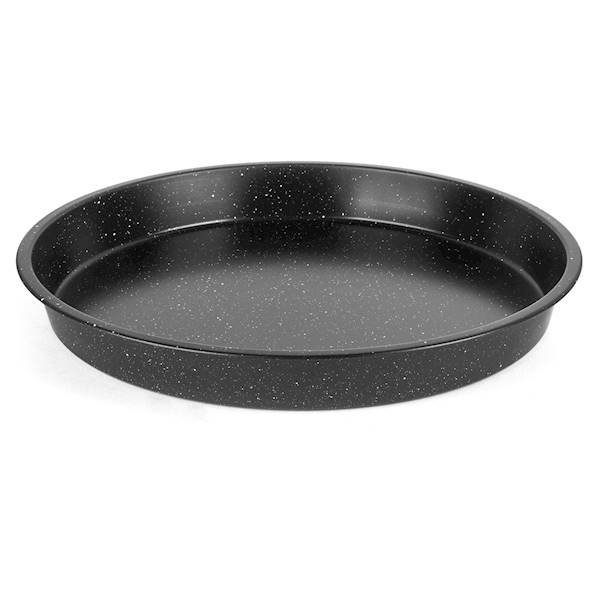 FORMA OKRĄGŁA 36cm do pizzy BLACK MARBLE